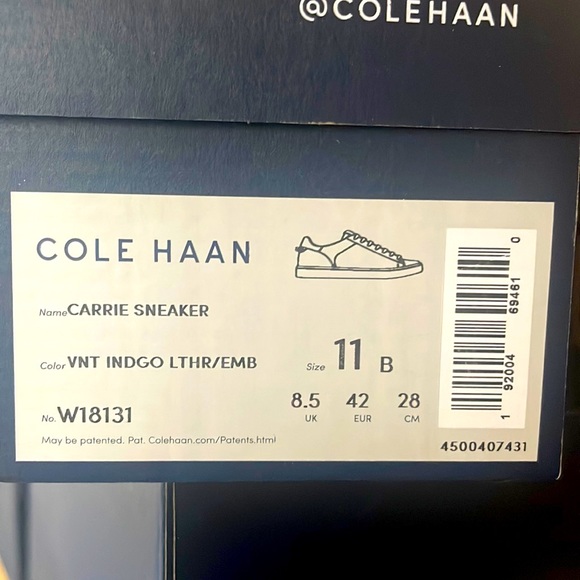 Cole Haan Women's Carrie Sneaker NWB - $95 - Picture 2 of 6